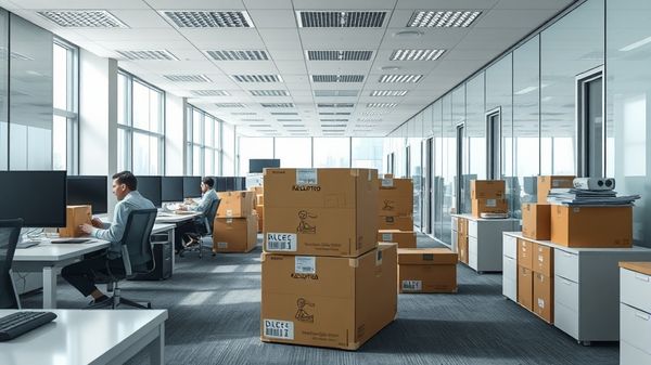 Как организовать переезд офиса без остановки работы: поэтапная перевозка техники, мебели и документов