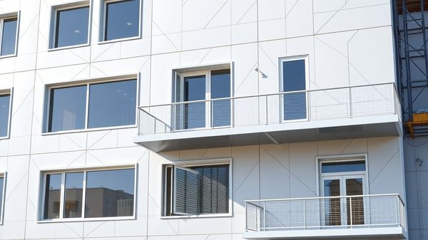 Где применяются алюминиевые композитные панели при ремонте и строительстве: фасады, балконы, козырьки и интерьерные конструкции